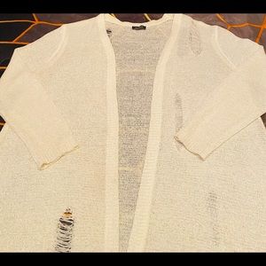 Gigo Distressed Cardigan